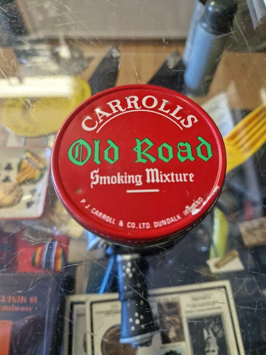 Vintage Carrolls Old Road Smoking Mixture Tin