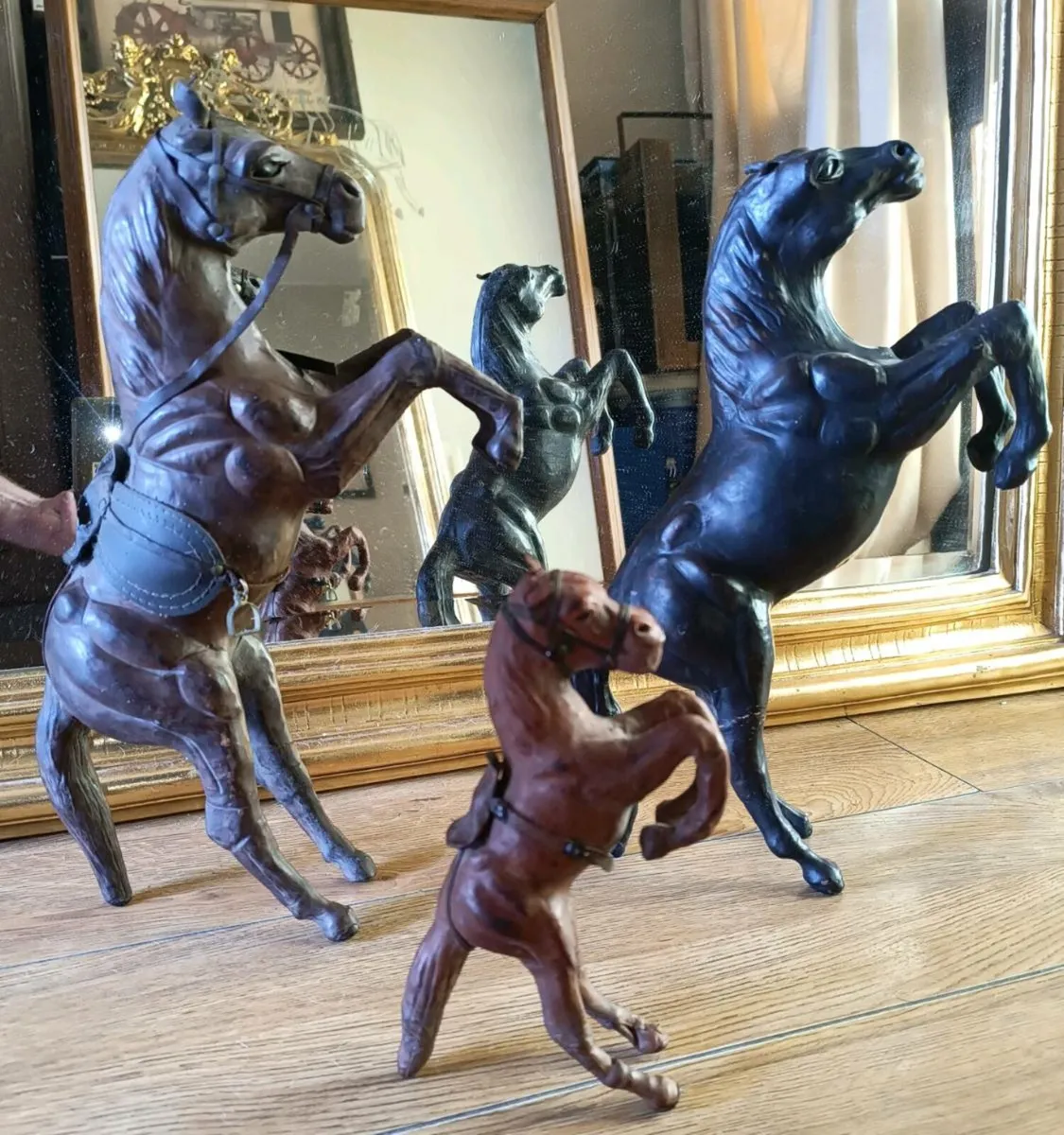 Leather Horses - Image 1
