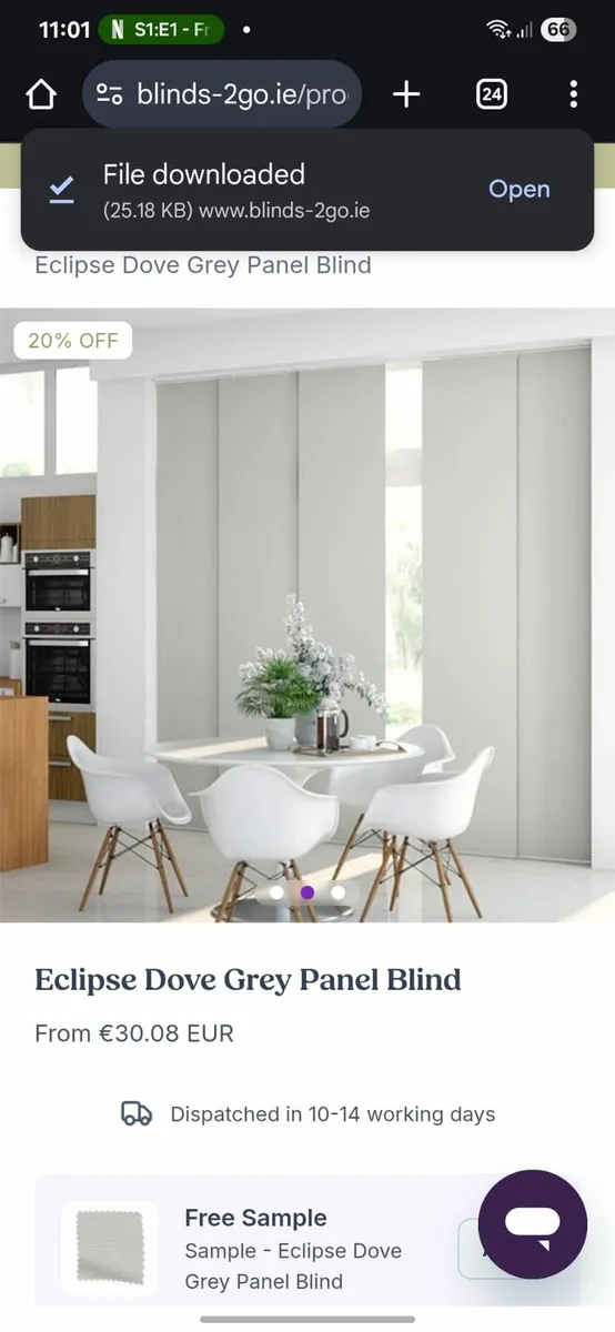 Panel blind - Image 1