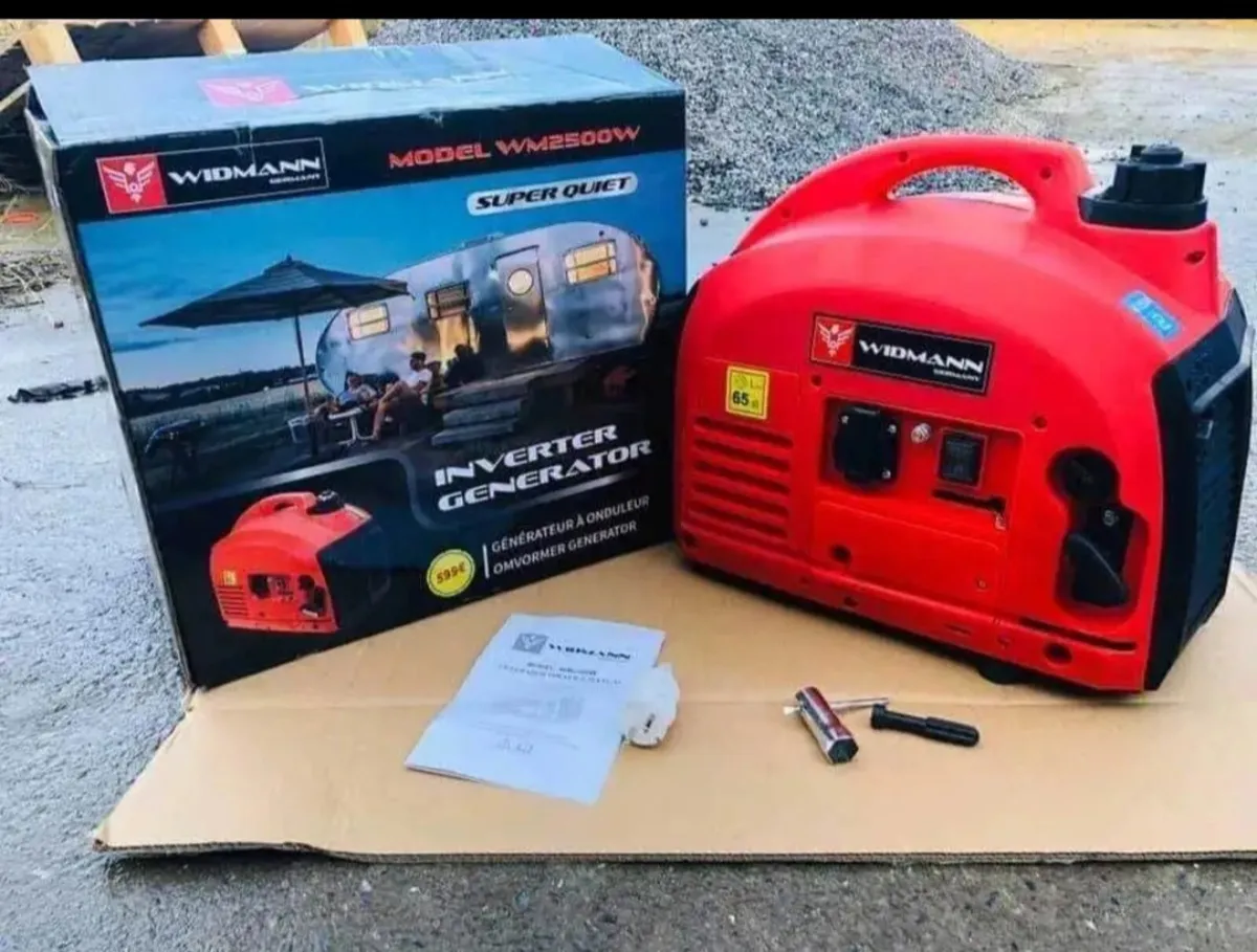 New super silent petrol generator 2 left - Image 2