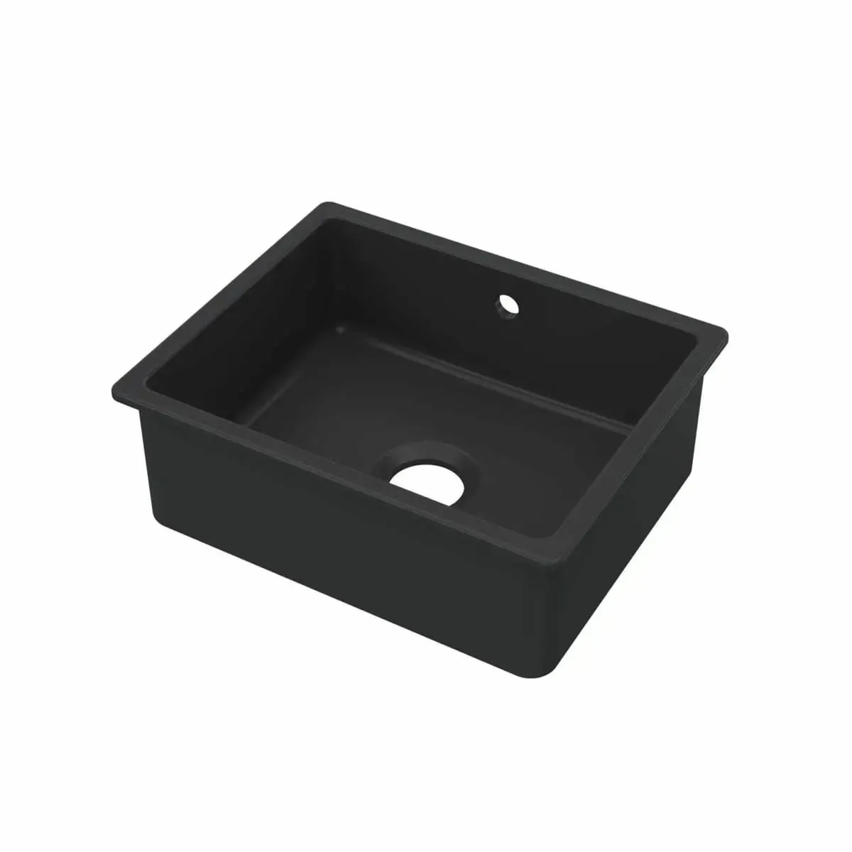 Ceramic undermount kitchen sink