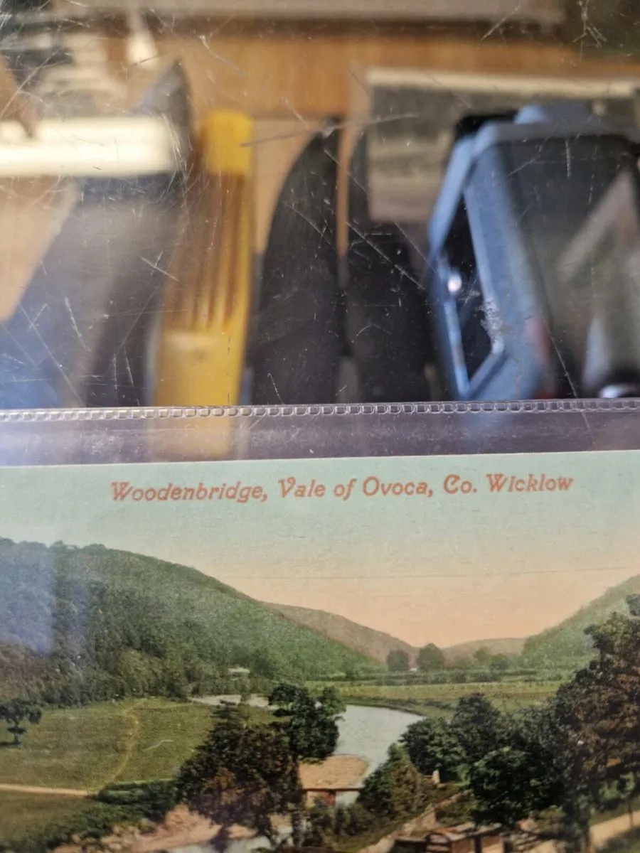 Vintage Post Card Wooden Bridge and Vale of Avoca - Image 2
