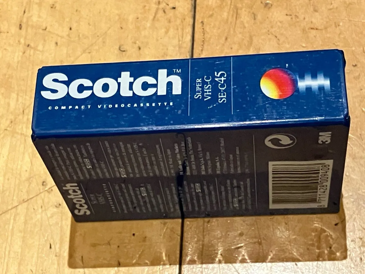Scotch vhs-c tape brand new - Image 2