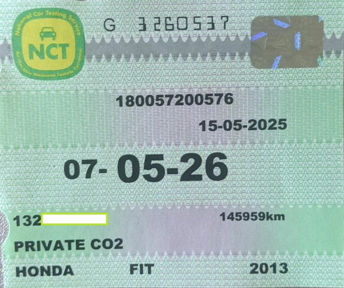 Honda Fit 2013 - 132 NCT-May-2026 - Image 3