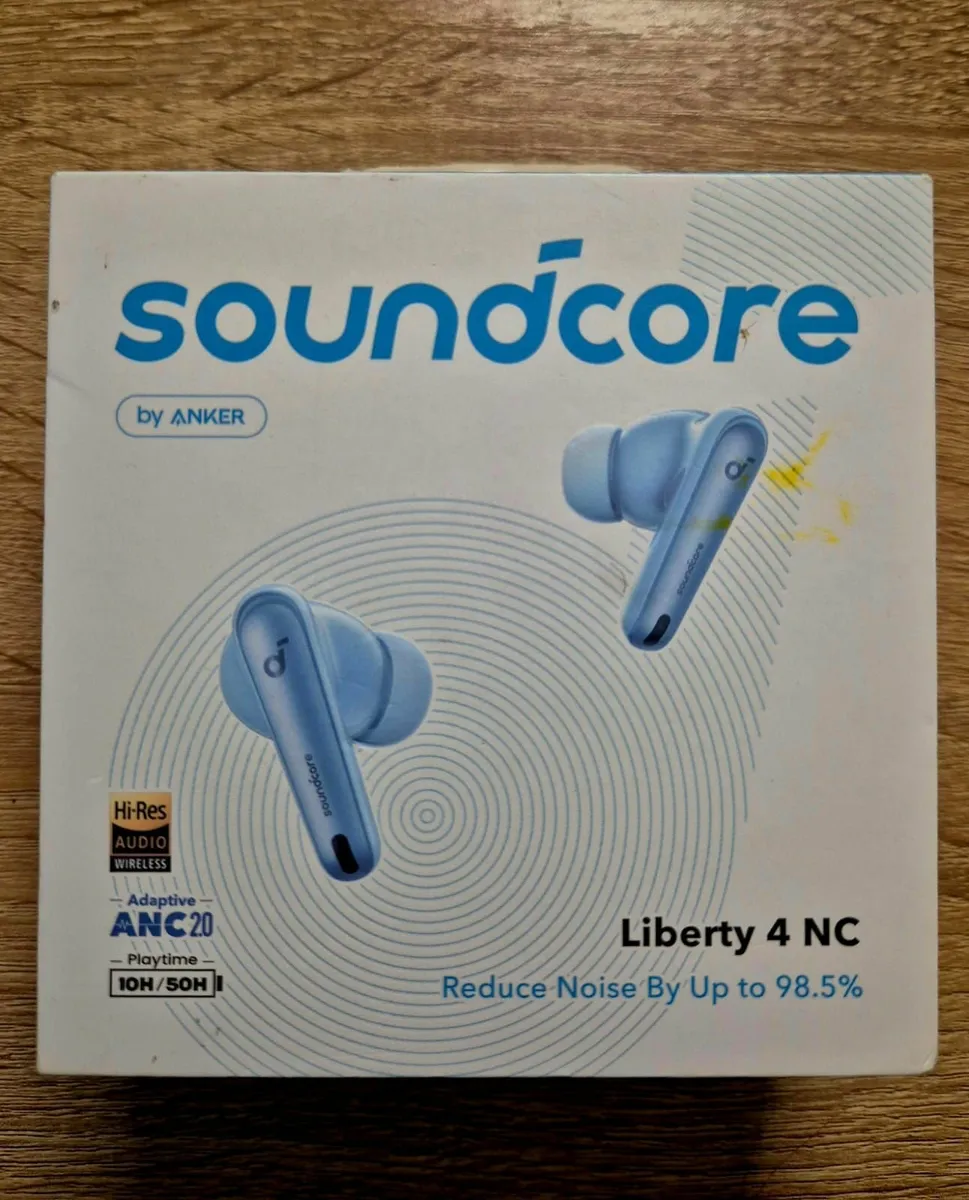 Soundcore Liberty 4 NC Wireless NC Earbuds - Image 1
