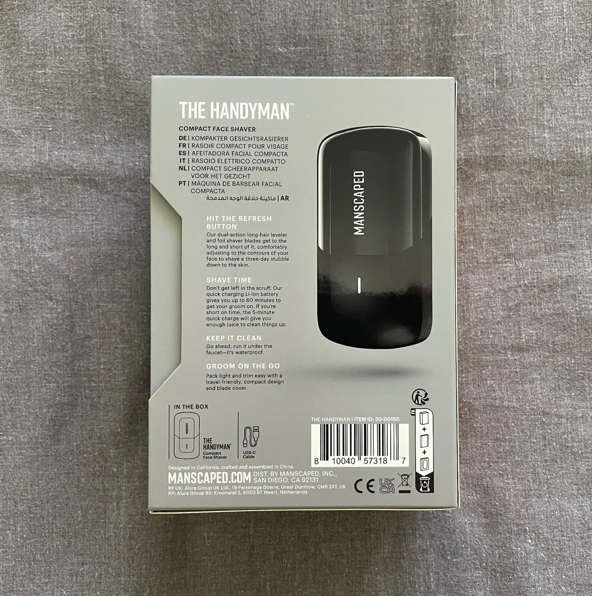 Face Shaver USB C - Image 2