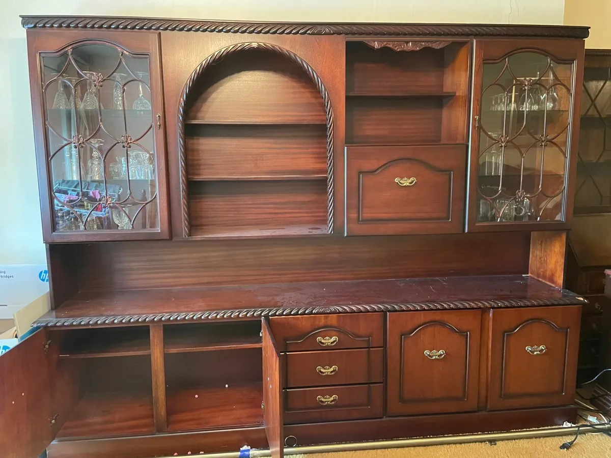 Wood Display Cabinet - Image 2