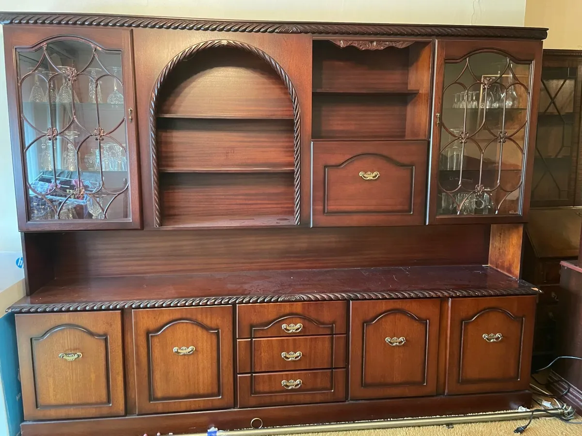 Wood Display Cabinet - Image 3