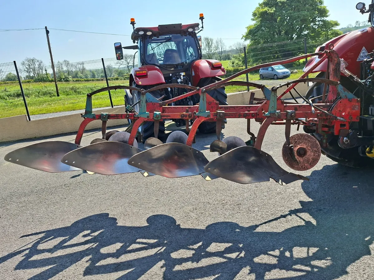 Kverneland 4 furrow plough - Image 2
