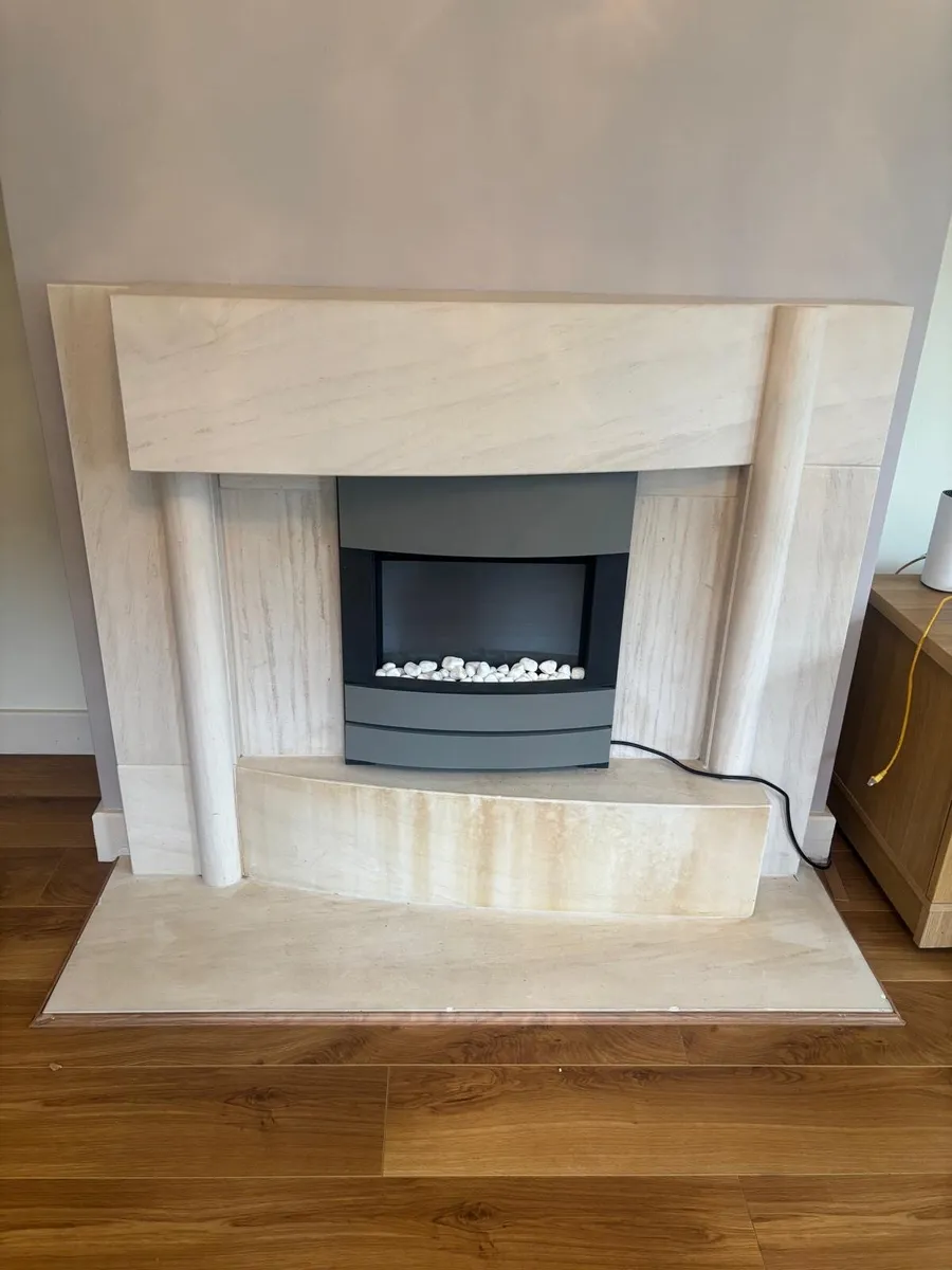 Cream Fireplace - Image 3