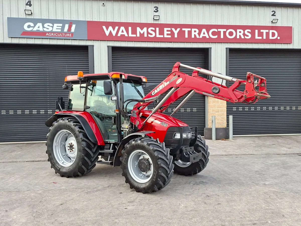 CASE JXU105 & LOADER - Image 1