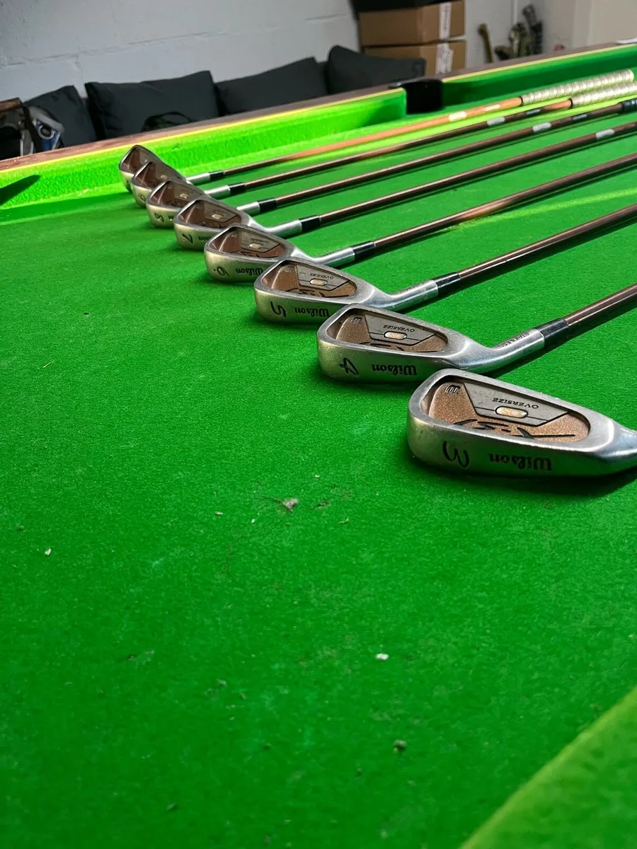 Wilson x31 over size irons - Image 3