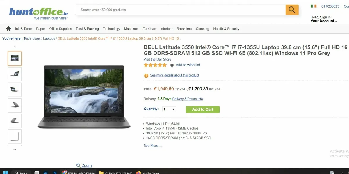 Dell Latitue 3550 (2025), Intel i7 inside - Image 4