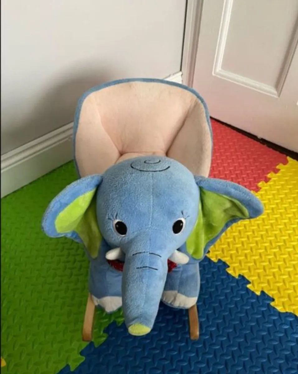 Elephant rocking chair - Image 1