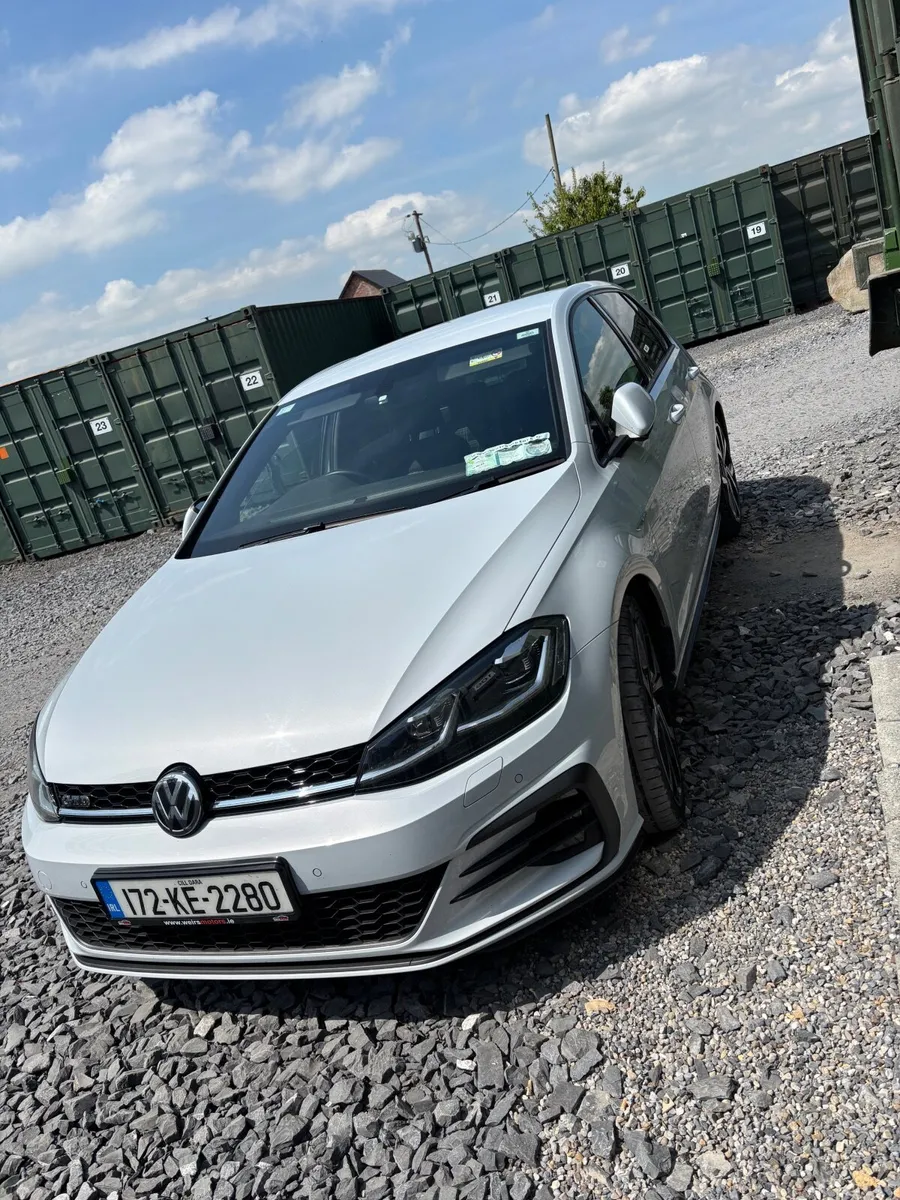 2017 (172) Volkswagen Golf GTD silver  White DSG - Image 2
