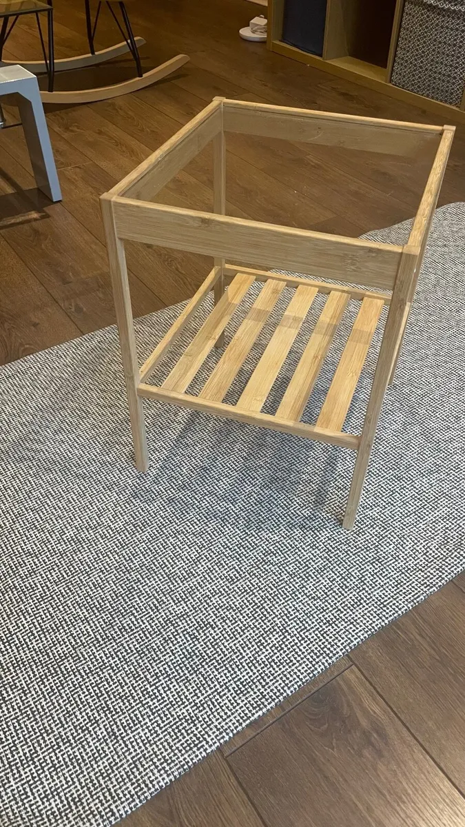 Small Bamboo bedside table - Image 1