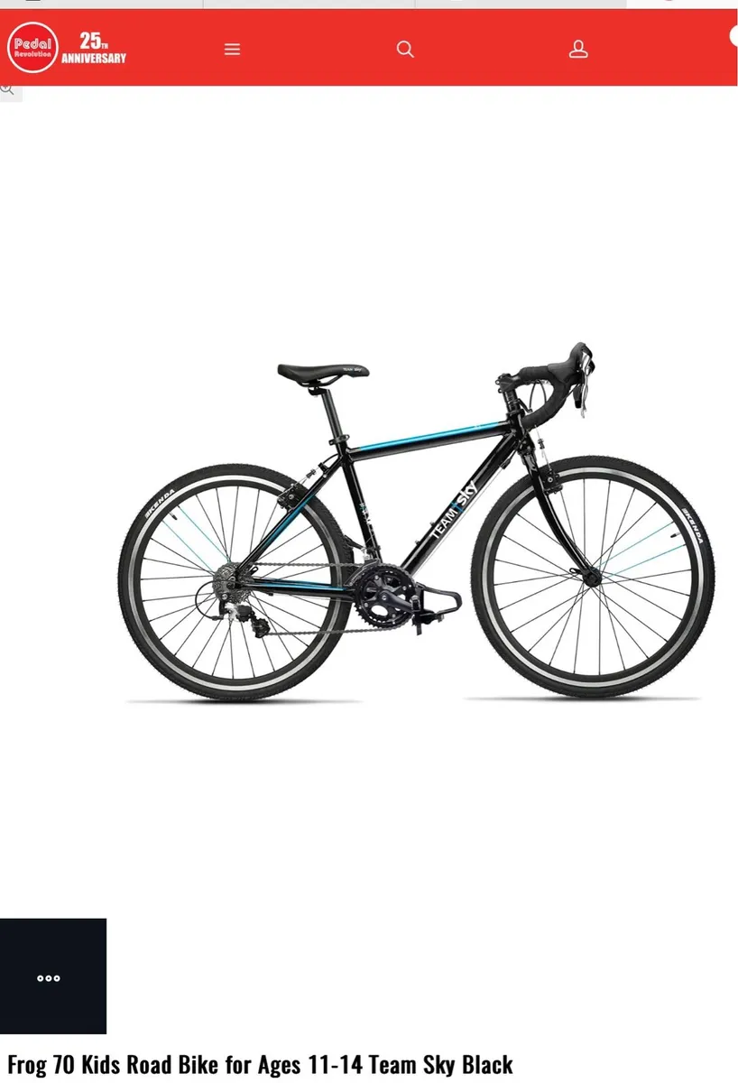 Team Sky Frog 70 Kids Road Bike - Image 4