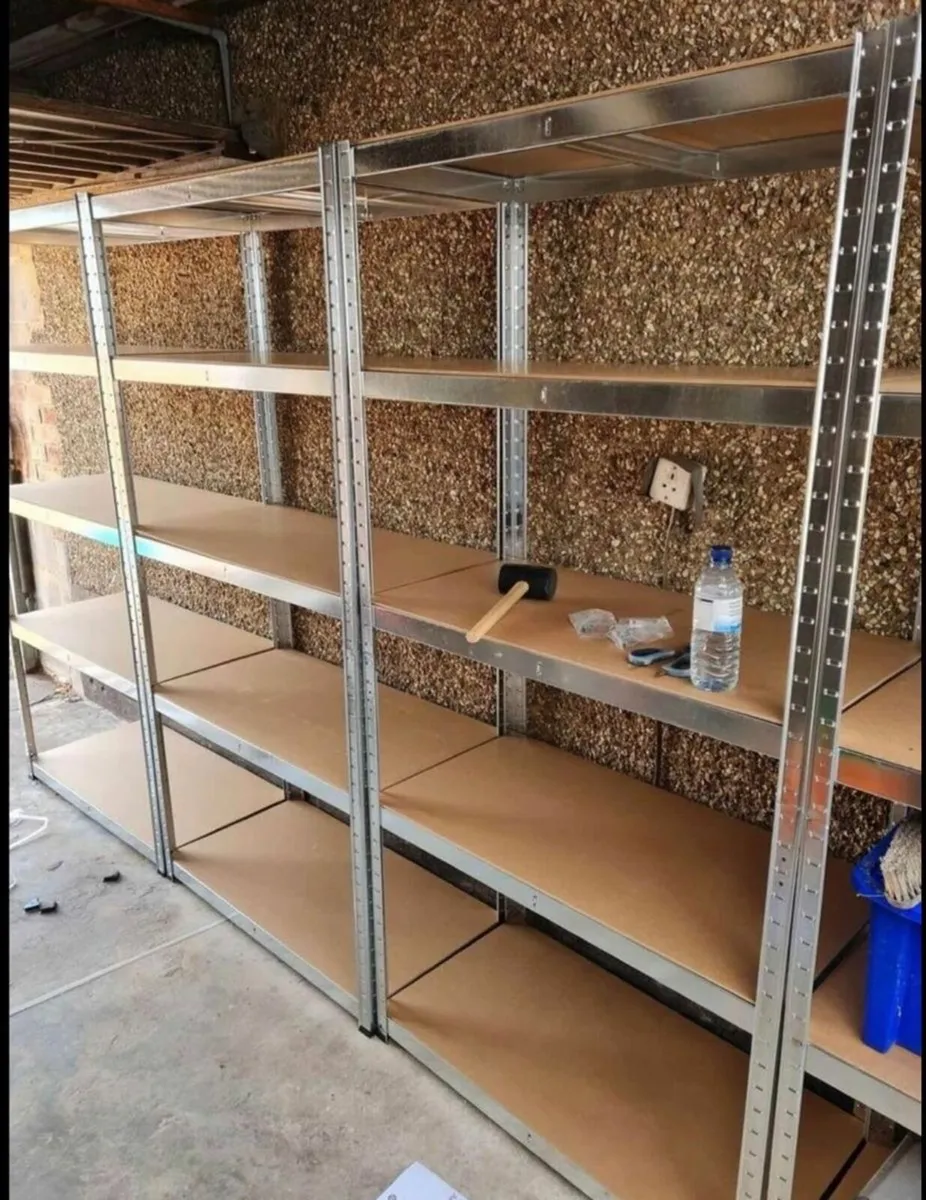Shelving Bays For Shed Garages FREE DELIVERY - Image 1