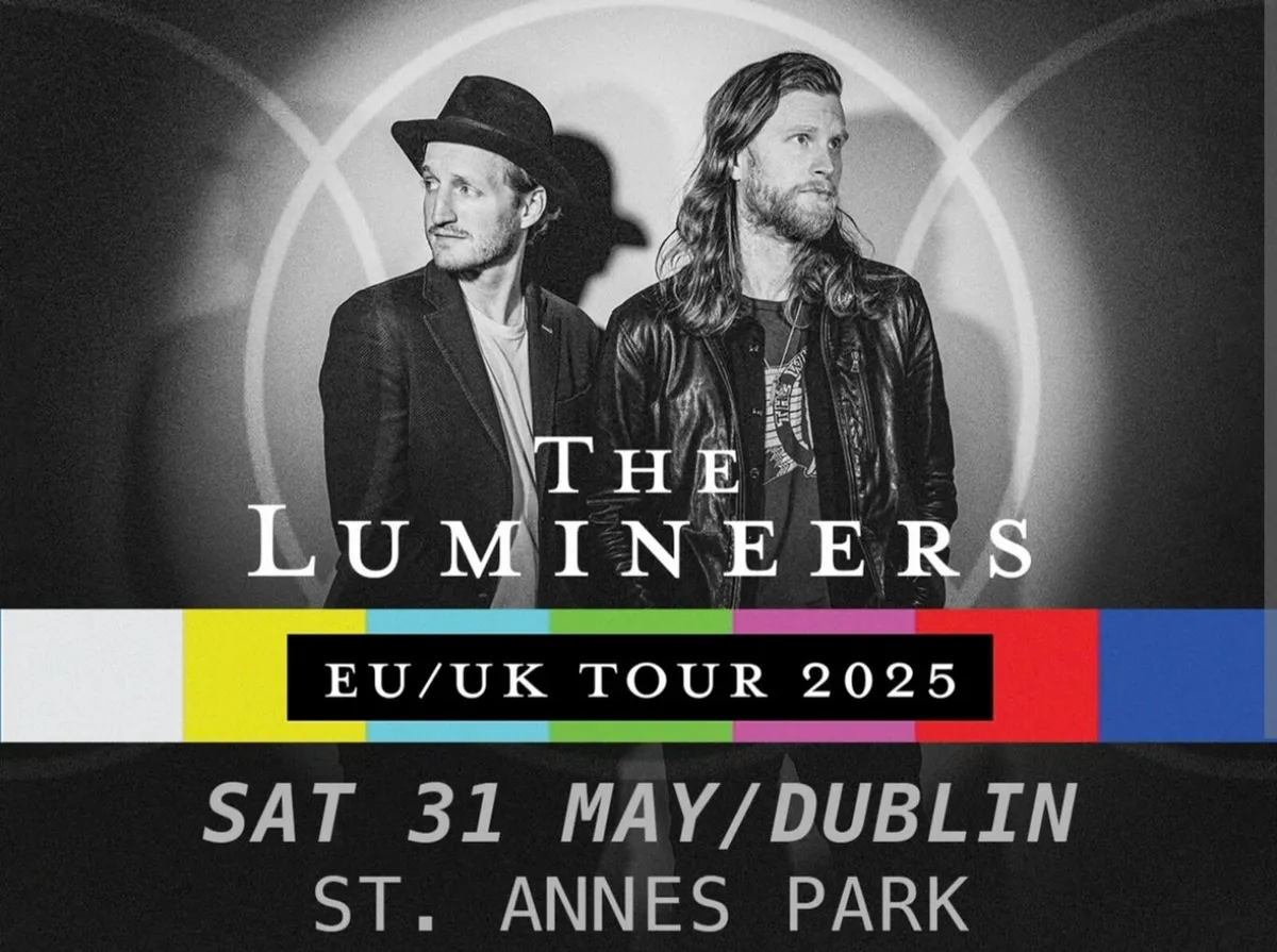 2 x Lumineers tickets / St Anne's Park Dublin 31/5