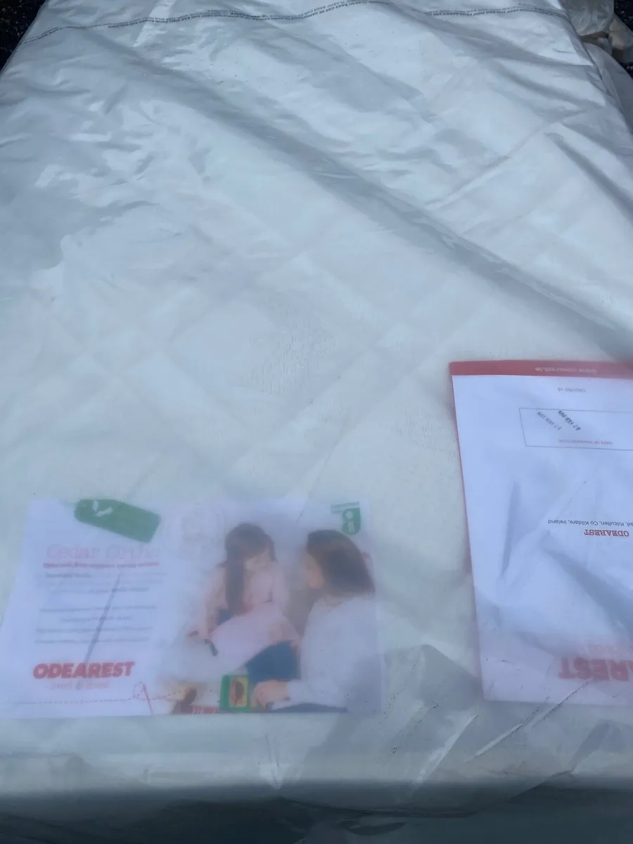 Odearest single mattress and base brand new - Image 4