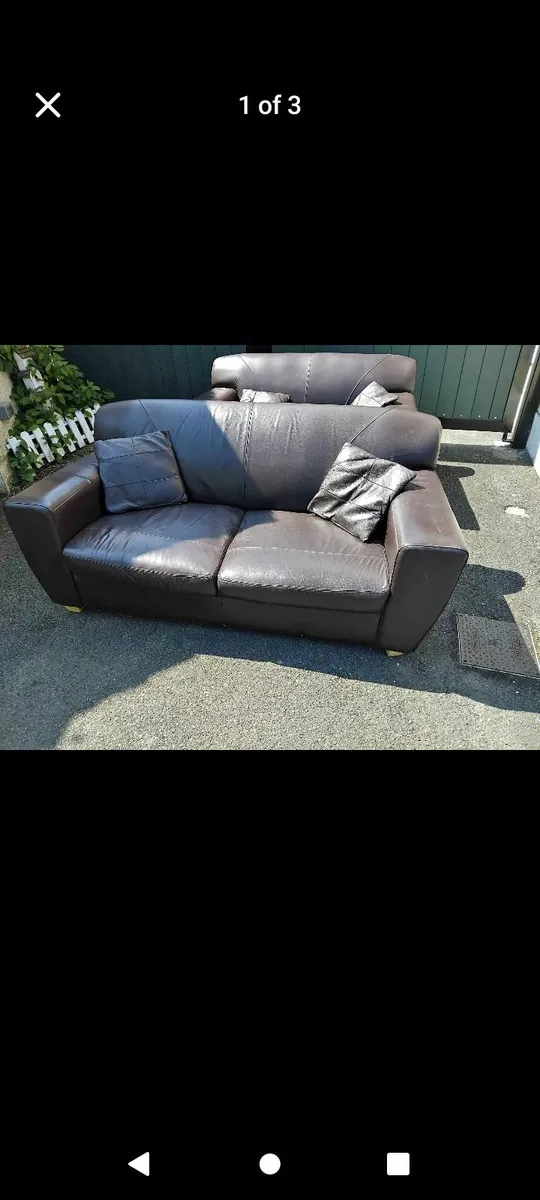 Sofas x 2 - Image 1