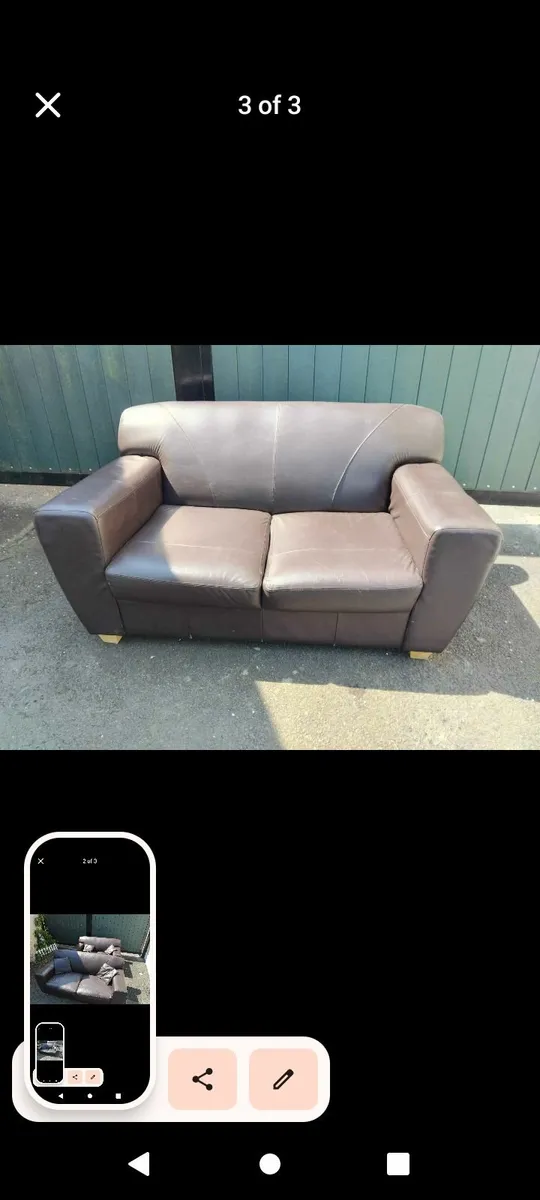 Sofas x 2 - Image 3