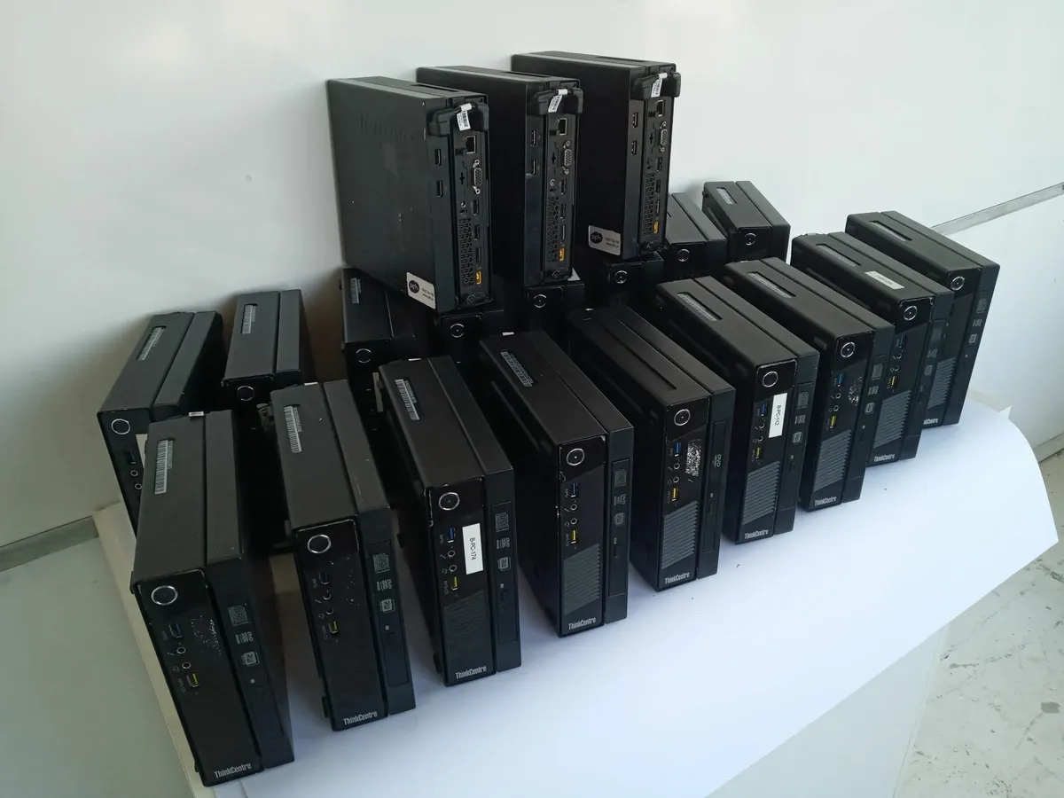 Joblot of 20 x Lenovo ThinkCentre M73 with DISC Dr - Image 1