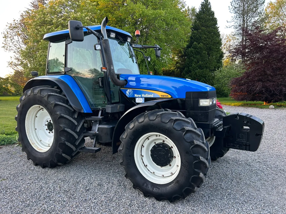 07 New Holland TM155 R/C 6700 hours Creeper €44950 - Image 1