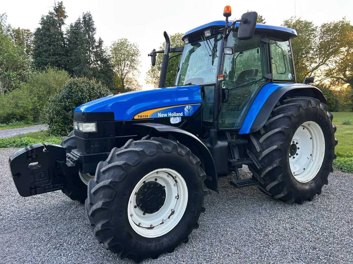 07 New Holland TM155 R/C 6700 hours Creeper €44950 - Image 2