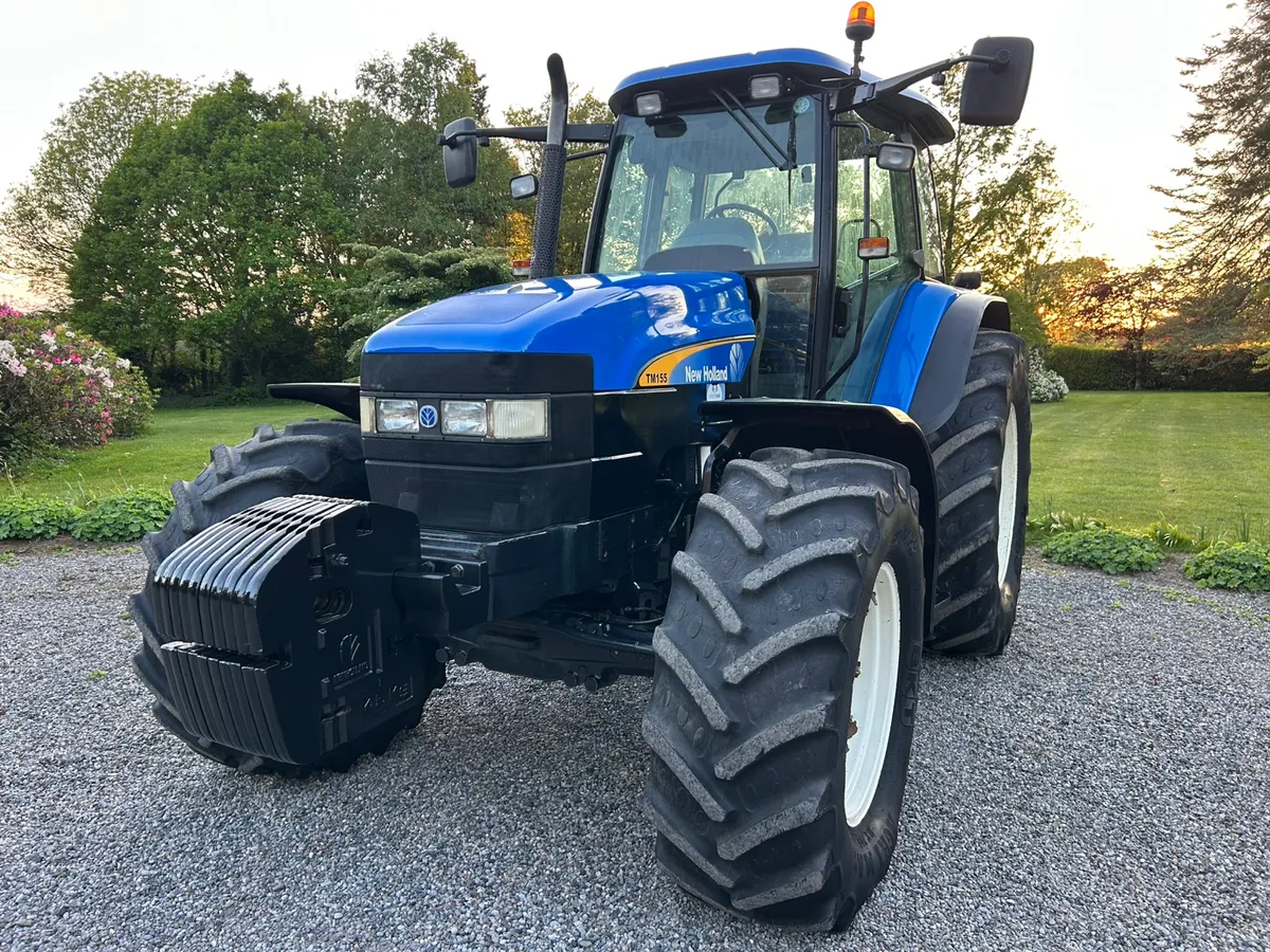 07 New Holland TM155 R/C 6700 hours Creeper €44950 - Image 3