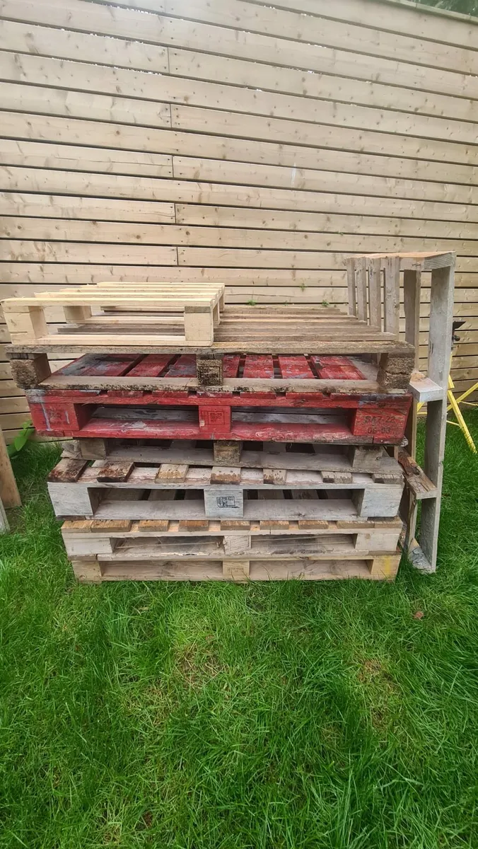 Wooden pallets