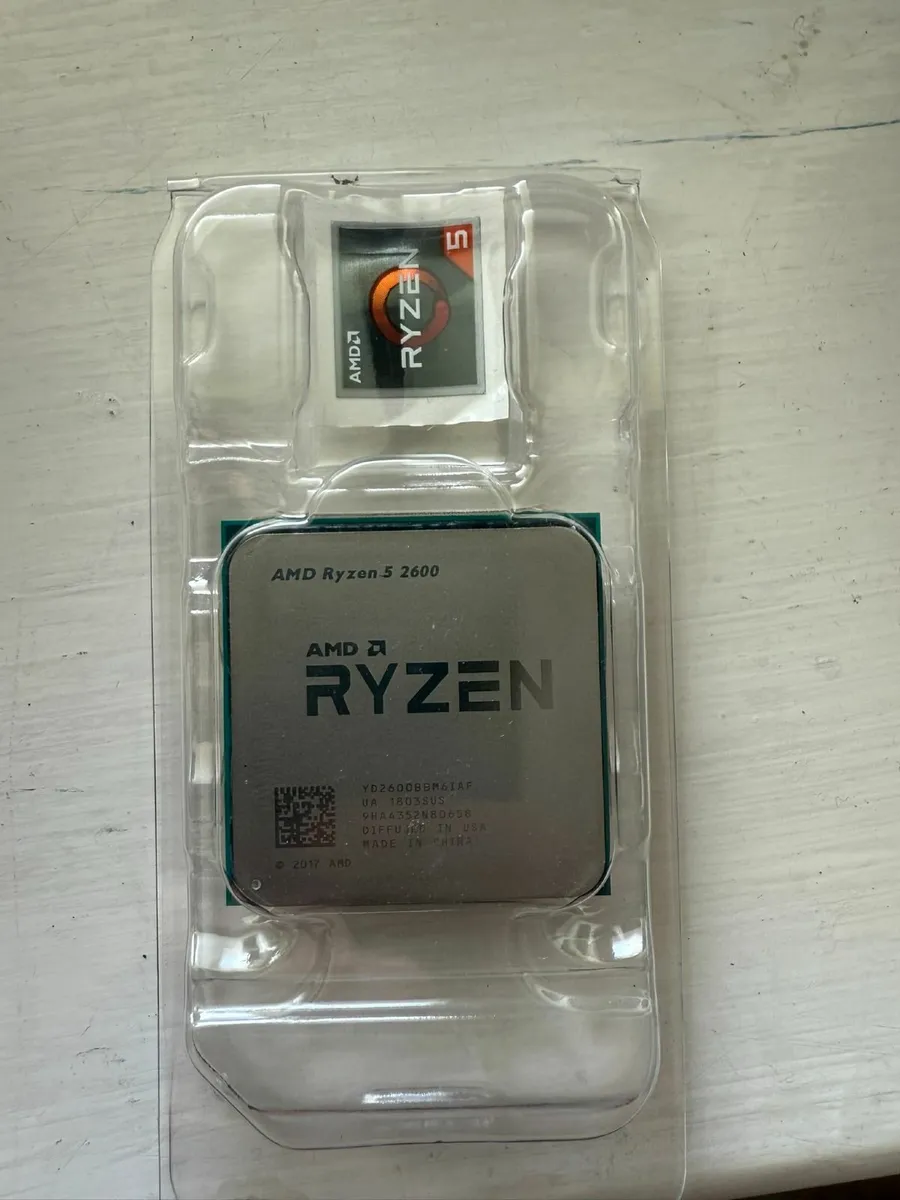 AMD Ryzen 5 2600 Processor with Cooler - Image 2