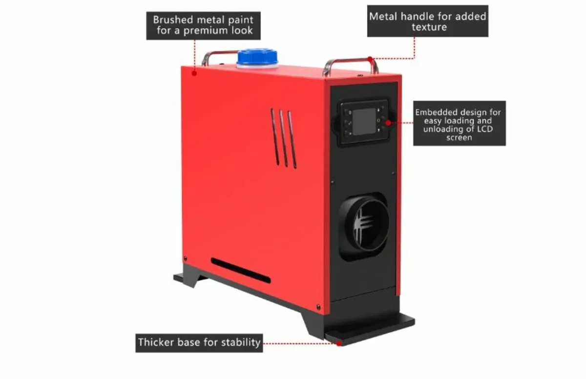 heater for sheds, garages, workshops - Image 3