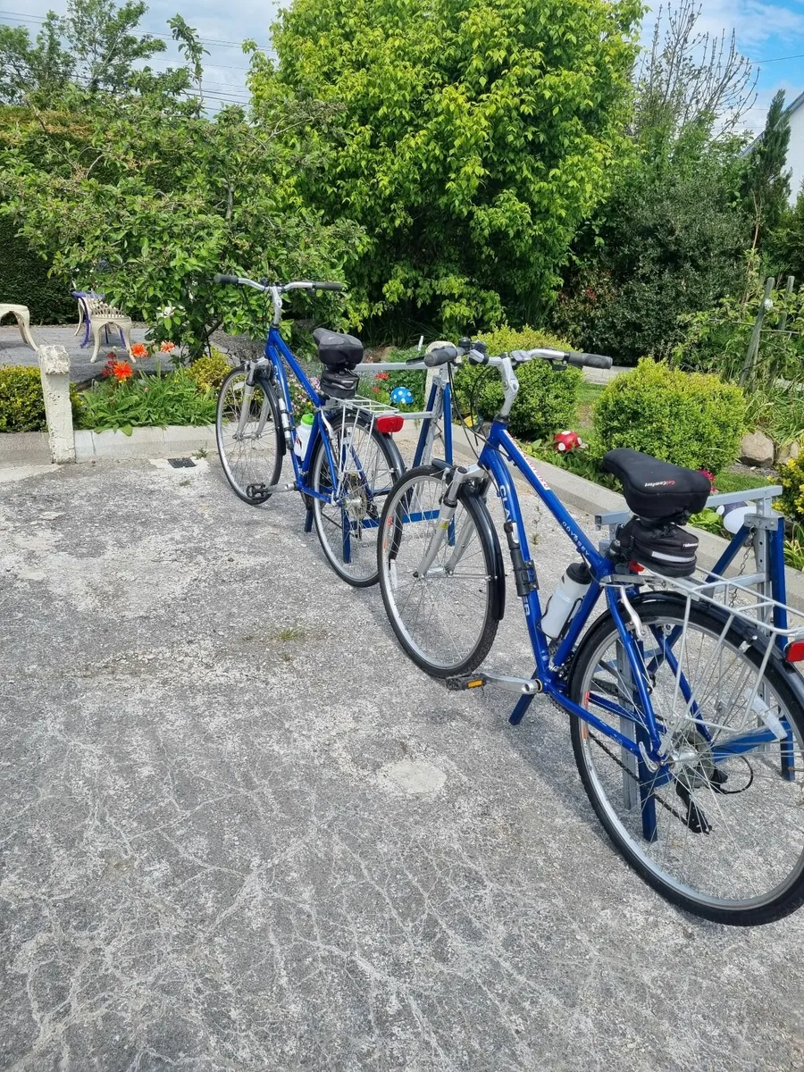 2 claude butler hybrid bicycles - Image 2