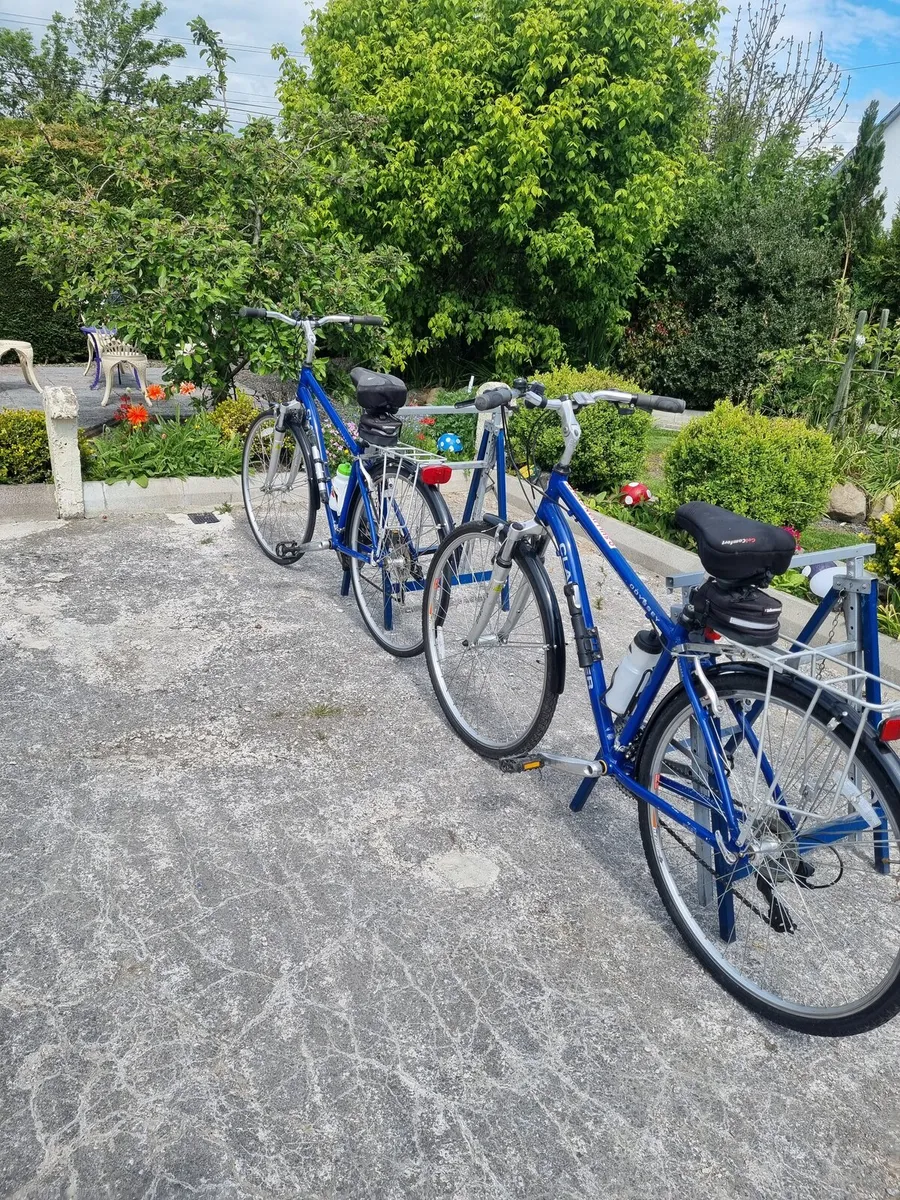 2 claude butler hybrid bicycles - Image 4