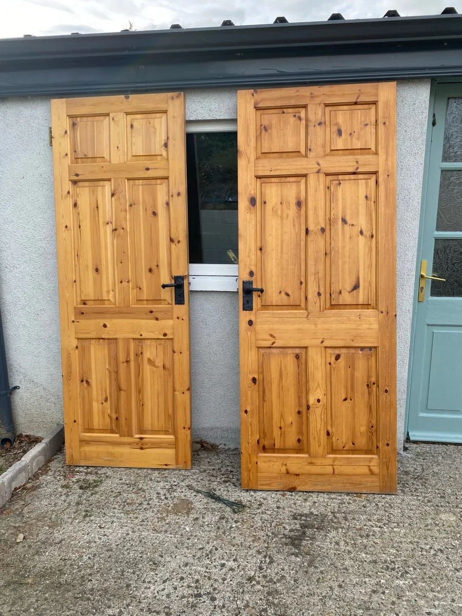 Solid wood doors