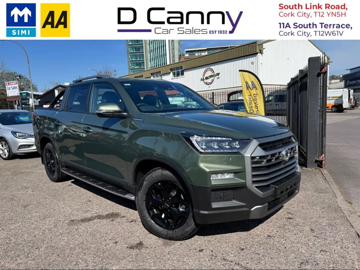 KGM Musso 2.2 Pick UP 5 Seater Commercial 4WD 200 - Image 1
