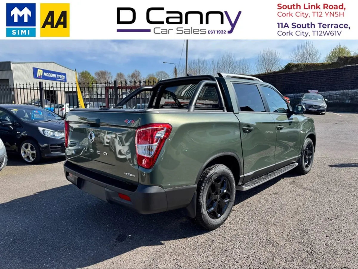 KGM Musso 2.2 Pick UP 5 Seater Commercial 4WD 200 - Image 4