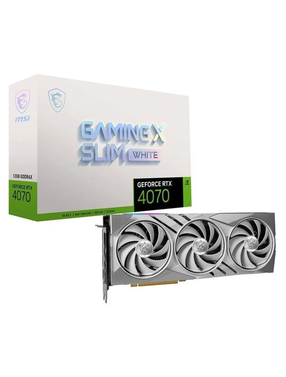 Msi Geforce Rtx 4070 Gaming X Trio White 12g - Image 1