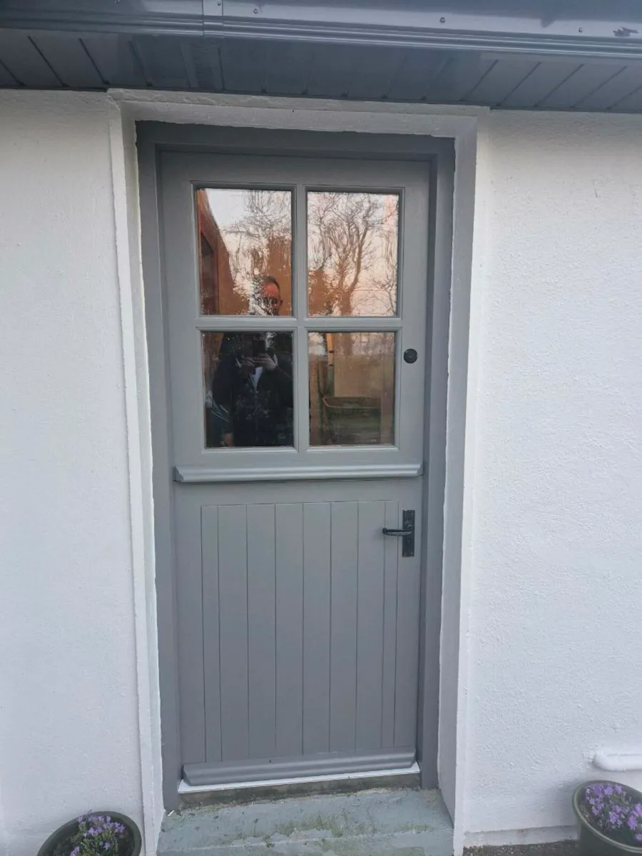 Irish Made Solid Hardwood Cottage Half Doors - Image 3