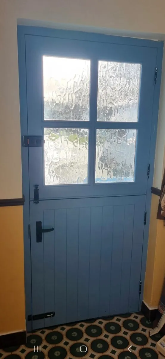 Irish Made Solid Hardwood Cottage Half Doors - Image 3