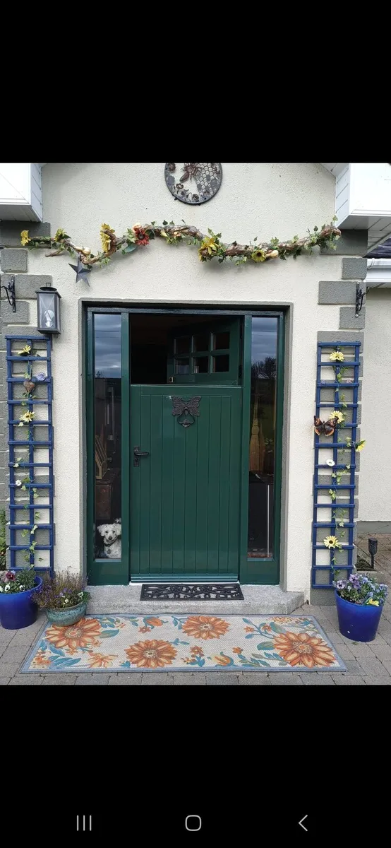 Irish Made Solid Hardwood Cottage Half Doors - Image 1