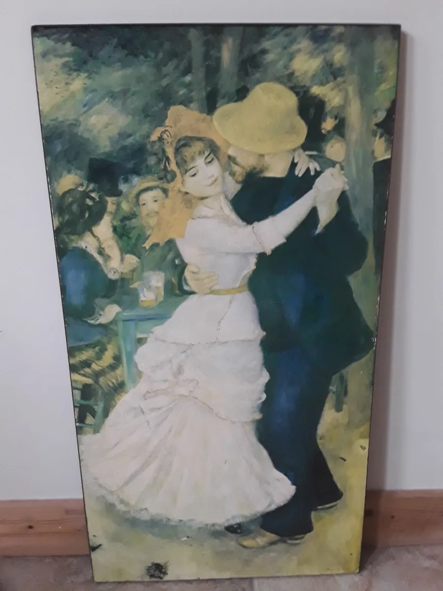 Large heavy picture made on Cork - Image 1