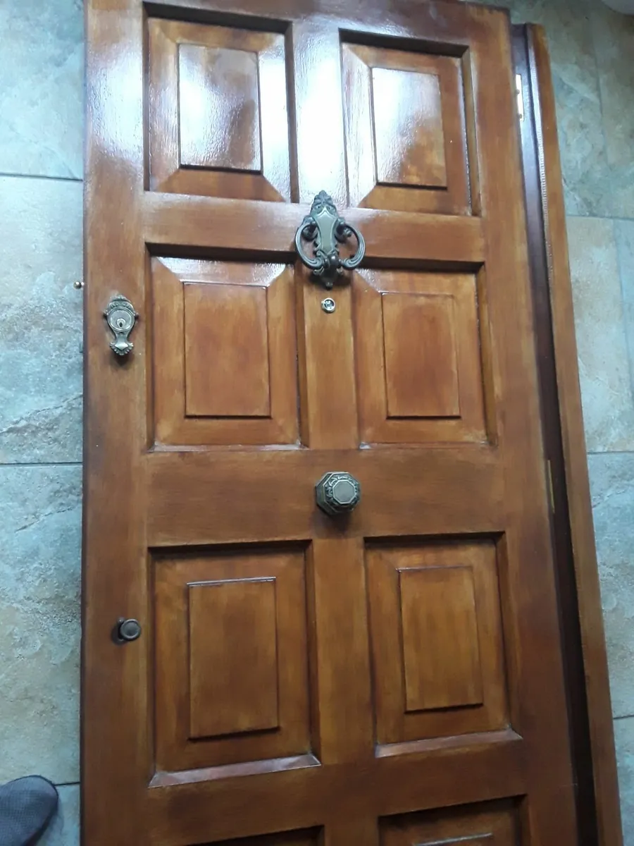 Very heavy exterior door 80 inches by 32 accessori - Image 2