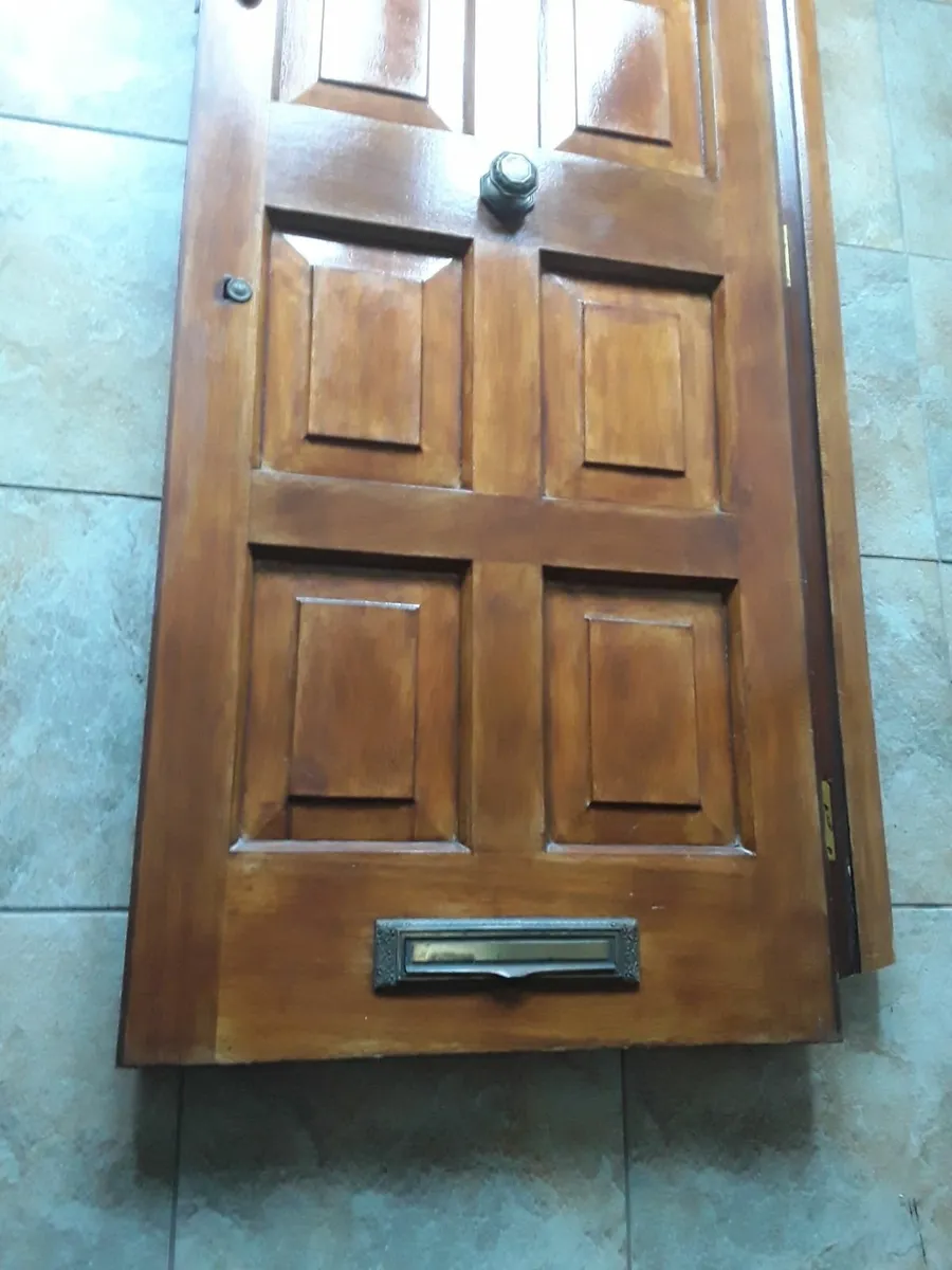 Very heavy exterior door 80 inches by 32 accessori - Image 4