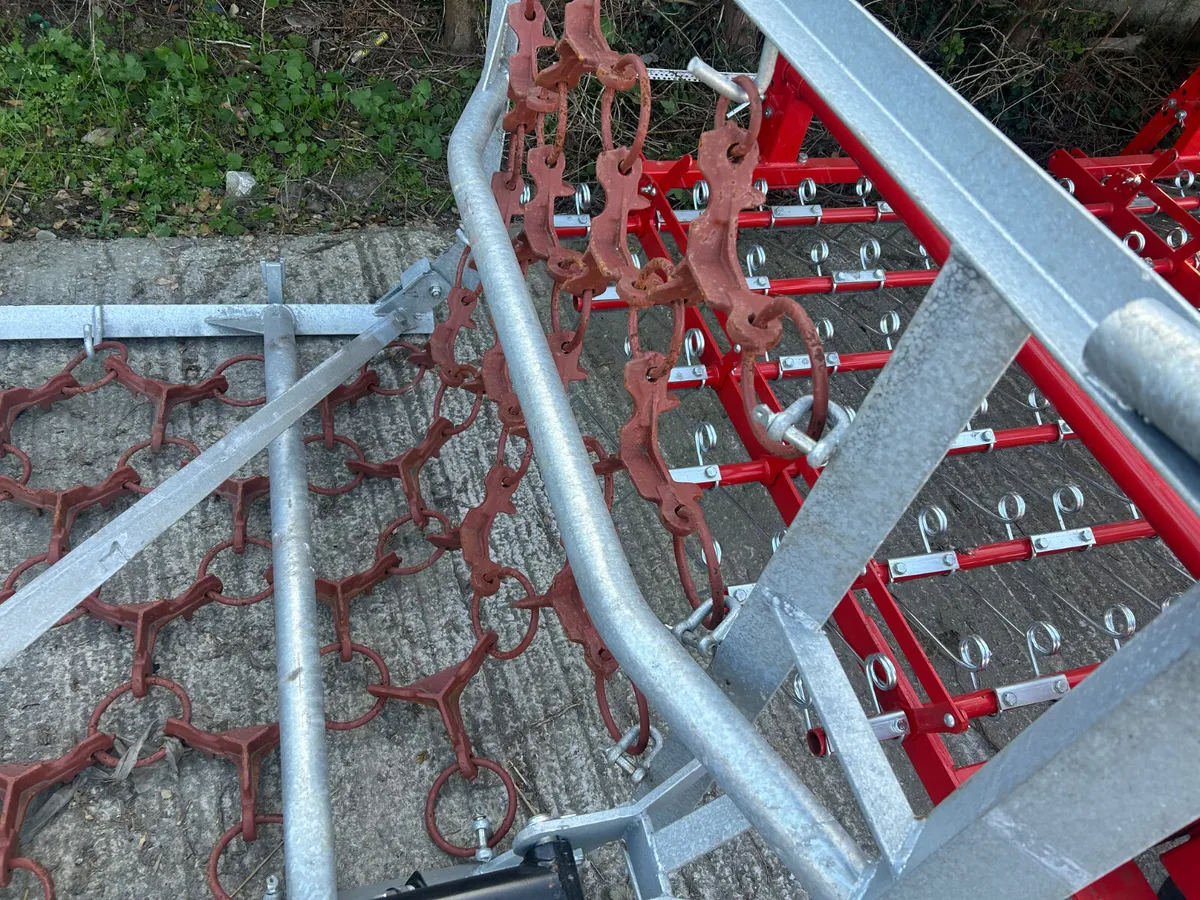 New JarMet 4Metre Chain Harrow - Image 2