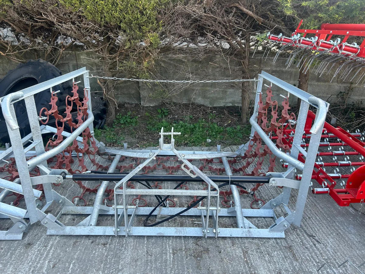 New JarMet 4Metre Chain Harrow - Image 1