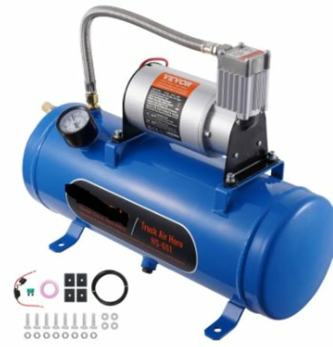 12V Air Compressor with Tank 1.6 - Image 1
