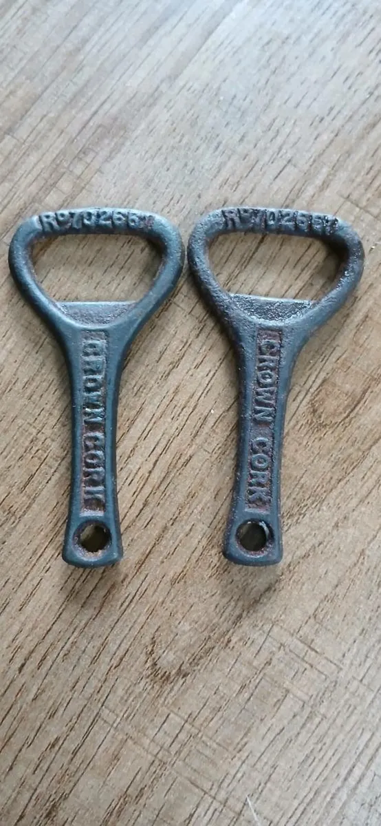 Vintage Crown Cork Bottle Openers - Image 1