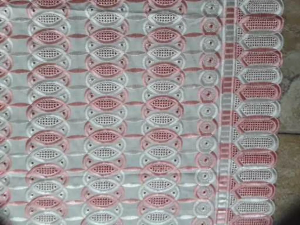 Vintage table cloth used twice as new